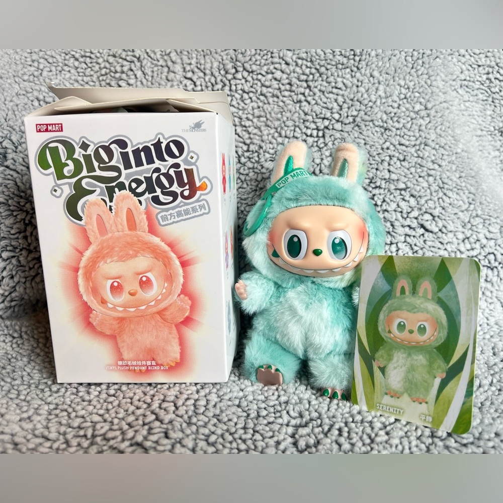 Big Into Energy Serenity Green Lafufu (PopMart Labubu)